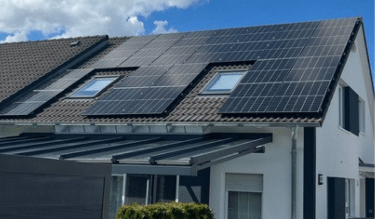 Meta Solar - Vorher Nachher Photovoltaik EFH